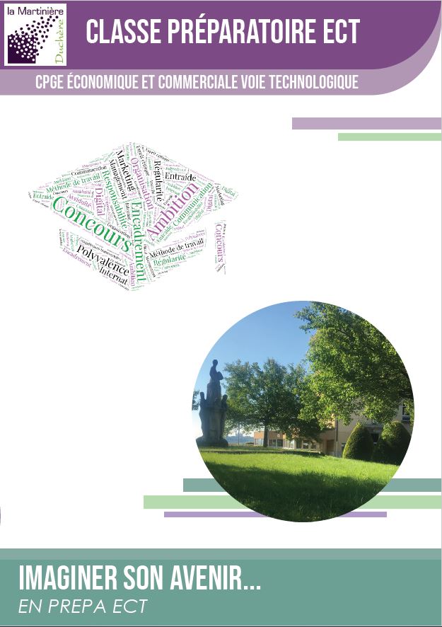 Classe Preparatoire Ect Economique Et Commerciale Option Technologique Lycee La Martiniere Duchere